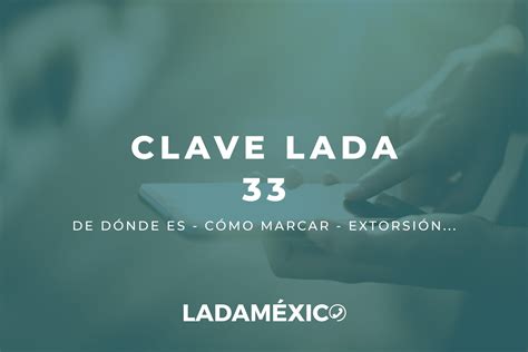 clave lada 33.